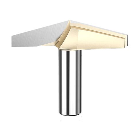 1/2inch Shank V Groove Router bit 150 Degree 32mm Dia Carbide Tipped CNC v bit for Woodworking Engraving Carving in Kuwait