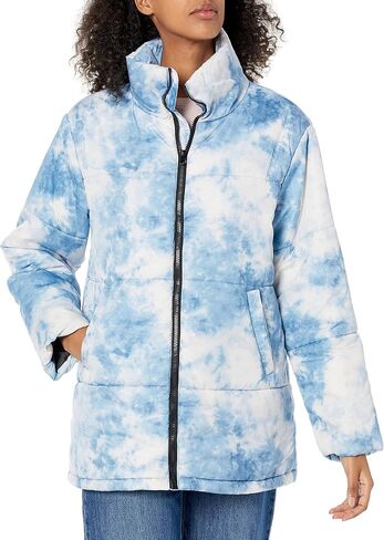 Rent the Runway Pre-Loved Cloud Puffer Jacket, Blue, Large in Saudi Arabia