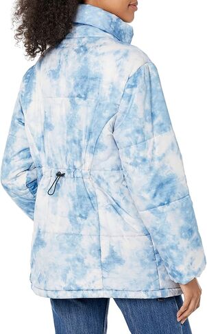 Rent the Runway Pre-Loved Cloud Puffer Jacket, Blue, Large in Saudi Arabia