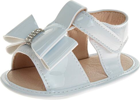 Josmo Infant Baby Girls Summer Sandals Soft Sole Newborn Toddler First Walker Crib Dress Sandals Size 2-4 Infant in Saudi Arabia