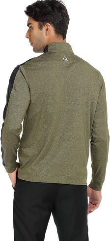 DEOLAX Quarter Zip Pullover Men Dry Fit 1/4 Zip Golf Pullover UPF50+ Moisture Wicking Mock Neck Mens Pullover Sweatshirts in Saudi Arabia