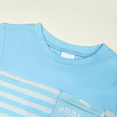 Toddler Baby Boy Clothes Boys Summer Outfits T-shirt Boy Shorts Set 12 Months-4T in Saudi Arabia