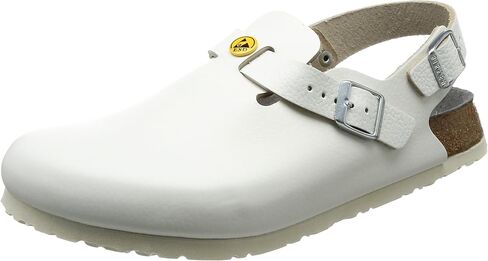 Birkenstock Dlogs '' Tokyo '' من الجلد باللون الأبيض ، الحجم: 39 Eu n in Kuwait