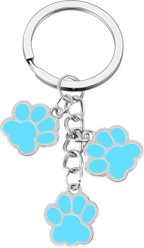 PLwelth Dog Claw Keychain for Women Men Boys Girls Dog Memorial Gifts for Dog Lovers Friendship Gift for Best Friends Couples Lover Dog Loss Sympathy Gifts for Birthday Christmas in Kuwait
