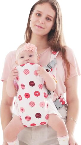 KIYUMI Carrier Portable Newborn Toddler Baby Sling Carrier,Lightweight & Breathabl Hip 4 in 1 Carry Child Infant Sling(8-35lbs),Fruit in Saudi Arabia