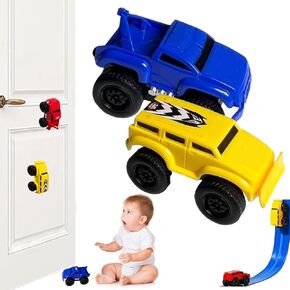 Magnetic Wall Climbing Toy Car, Emboadlie Wall Climbing Car, Anti-Gravity Climber Toy for Kids, Boys and Gilrs Inertial Magnetic Levitation, Puzzle Decompression Toys (2A)