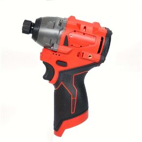 Suitable for Milwaukee M12 1/4 inch impact screwdriver, cordless machine, brushless motor, convenient and compact, suitable for home decoration.