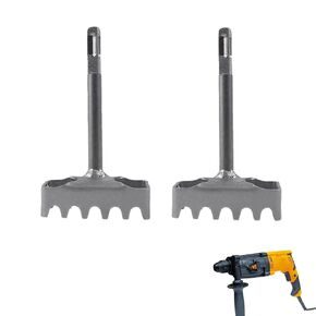 Electric Box Cutter Square Hole Cutter for Electrical Box Stainless Steel Slot Cutter Concrete Bushing Bit for Hammer Socket Slot Cutter Drywall Oscillating Cutting Tool (2)