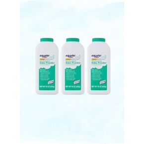 Pure Cornstarch Baby Powder Aloe and Vitamin E 15 Oz (Pack of 3)