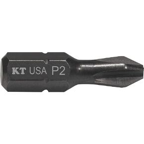 أدوات Klein PH215 #2 Phillips Insert Power Driver ، 1 بوصة ، مصنوعة في الولايات المتحدة الأمريكية ، 5 حزم