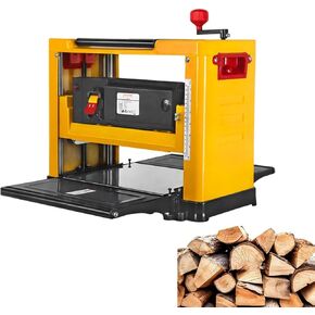2000W Benchtop Planer 13inch سطح المكتب تجويف خشب الخشب Benchtop Planer Benchtop Jointer Planer ، أدوات النجارة الخشبية ، عمق التخطيط من 0 إلى 3 مم