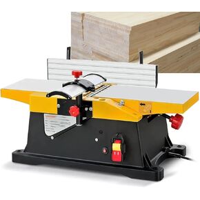 1800W Power Benchtop Planer ، 12000R/Min Electric Deskworkworking Planer ، 6 بوصات متعددة الوظائف من خشب الخشب لقطع الخشب