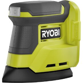 RYOBI ONE+ RPS18-0 Cordless Triangular Sander 18V – Retail Insole, Dust Collector, Compact and Handy, Ideal Finishes, Angles – Battery Not Included