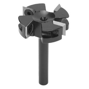 Surfacing Router Bit 4 Flute 8mm Shank 40mm Cutting Diameter Planer Router Bit Tool Woodworking