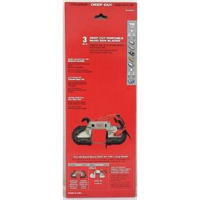 for Milwaukee 48-39-0521 44-7/8-Inch, 18 Teeth per in, Bi-Metal Band Saw Blade, 3PK