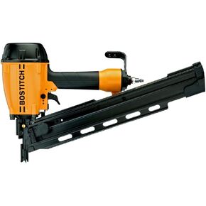 BOSTITCH Framing Nailer, Round Head, 21-Degree Plastic, 3-1/4-Inch (BTF83PL) , White