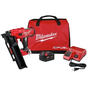 Milwauke M18 FUEL 21-Degree Framing Nailer Kit (5 Ah) New
