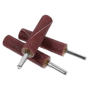 PRETYZOOM 3Pcs Sanding Drums Kit Grit Rotary Tool Sanding Attachments for Compact Sanding Sleeves for DIY Projects Home Repairs