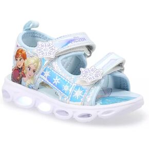 Disney's Frozen 2 Anna & Elsa Toddler Girls' Light Up Sandals