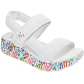 Skechers uno lite Sandal-Sunny Love 314094L Girls 'Toddler-Youth Sandal