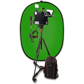 PADCASTER All-in-One Video Production Studio Teleprompter Kit for Apple iPad Pro 9.7-12.9"