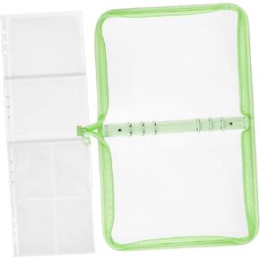 DOITOOL Kpop Photocard Binder Album with Card Sleeves Portable Photo Album for Collecting Stickers Postcards and Sports Cards Elegant Design for Stylish Organization