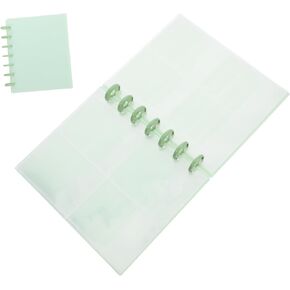 Kpop Photocard Binder Stylish Photo Album with Pages for Card Storage Convenient and Versatile Design for Travel Albums Projects and Family Collections Matcha