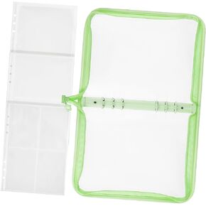 Doitool Photocard Binder Sticker Book Book Book Elegant Book مع تصميم واسع لتنظيم البطاقات البريدية KPOP بطاقات رياضية سعة كبيرة مع أكمام متنوعة محمولة ومتعددة الاستخدامات
