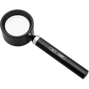 MIZAR-TEC HF-100 Magnifying Glass Magnifying Glass Lens, 2-Piece Magnification, 10x Magnification, Lens Diameter 1.0 inches (25 mm), Made in Japan, Compact, Portable, High Magnification, Hand Held