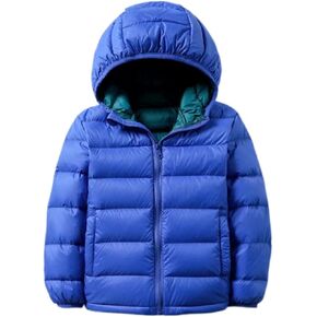 Boys And Girls Down Jacket Coat Winter Lightweight Down Jacket Foldable Coat
