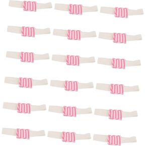 SUPVOX 18pcs Diaper Fixing Belts Nappy Fastening Straps Elastic Supplies for Comfortable Diapering Soft Design