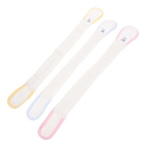 3Pcs Fixed Diaper Belt Adjustable Nappy Fasteners for Comfortable Fit Soft Cotton Material for Boys and Prevents Diaper Slipping