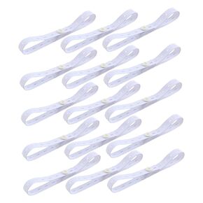 15Pcs Nappy Fixing Buckles Elastic Diaper Belt for Boy Girl Prevents Diaper Slippage Fits Waists for Cloth Diapers and Pet Use