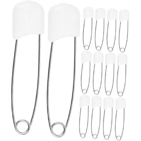 30Pcs Diaper Pins Durable Safety Pins for Diapers Essentials Easy to Use Versatile Fastening Reliable for Parents The Go