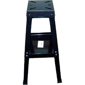 Universal Pench Grinder Stand Stand Buffer مع صينية الأدوات مع قاعدة أعلى الفتحة ، أسود