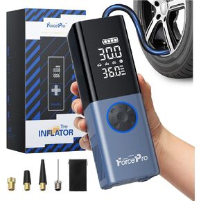 ضاغط الهواء المحمول في إطارات النفخ ، تضخم أسرع 5x مضخة هواء مستودع 150psi لإطارات السيارات مع ضاغط هواء بطارية قابل لإعادة الشحن 20000 مللي أمبير في الساعة للسيارة ، دراجة نارية ، دراجة ، كرة مع الضوء