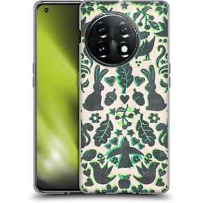 Head Case Designs Officially Licensed Micklyn Le Feuvre Cute Baby Elephant Animals Soft Gel Case Compatible with OnePlus 11 5G