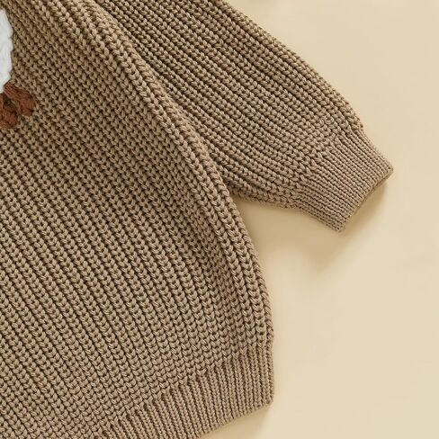 Toddler Baby Boy Girl Winter Clothes Silly Goose Baby Sweater Long Sleeve Knit Sweatshirt Chunky Sweater Fall Outfits in Saudi Arabia