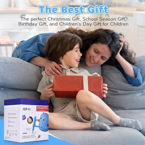 روبوت الرسم الذكي للأطفال الذين لديهم 100 بطاقة-لعبة تعليمية وإبداع تم تنشيطها الصوتية ، آلة التعلم مونتيسوري للبنين والبنات من 3 إلى 9 سنوات للأطفال الصغار والأطفال (الأزرق) in Kuwait