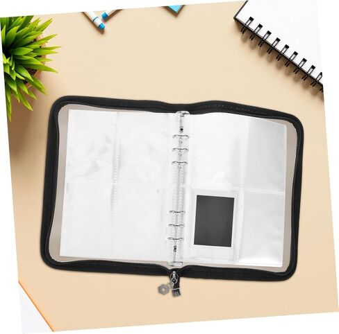 Stobok A5 Photocard Binder مع 6 حلقة Zipper Binder Album Albractlable Photocard Holder Photo Travel Organizer لتخزين بطاقة KPOP in Kuwait