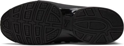 PUMA Men's AXELION REFRESH Cross Training Sneaker, PUMA Black-Cool Dark Gray-PUMA Red, 9 in Saudi Arabia