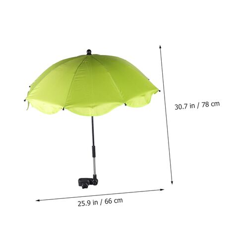 Garneck Upf 50 Stroller Smbrella Clamp-On Clamp Clamp Parasol for Stroller Beach Beach Bike Crocker Croperm in Kuwait