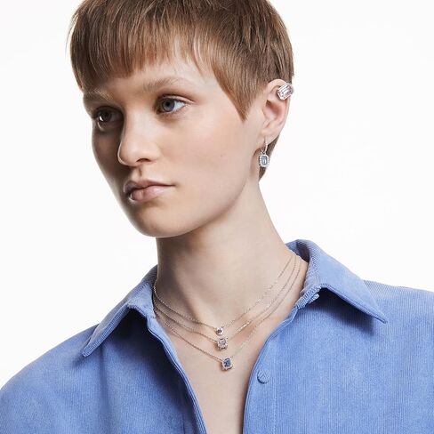 Swarovski Constella Pendant Necklace, White Crystals on a Rhodium Finish Setting, Part of the Constella Collection in Saudi Arabia
