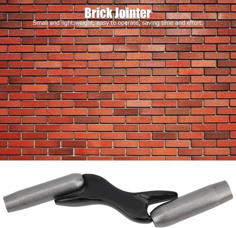 Brick Jointer ، 1/2in 5/8in 3/4in 7/8in خفيفة الوزن باني أداة تشذيب ، جدار جدار الجمال | غرزة الجمال الجدار من الطوب in Kuwait