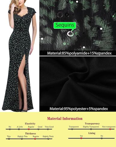 VFSHOW Womens Sweetheart Neckline Floral Lace Formal Prom Open Back Keyhole Maxi Dress Sexy High Split Evening Wedding Guest Long Special Occasion Gown (Red, Medium) 3780 RED M in Kuwait