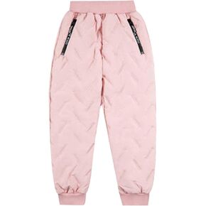 Boys' Active Basic Fleece Jogger Pants High Elastic Waist Sweatpants Casual Long Sports Jogger Pants 2-14 Years