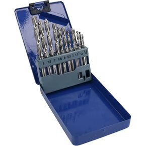 13pc HSS-G Metric Drill Bit Set Split Point Drills Metal Plastic Copper 2mm – 8mm