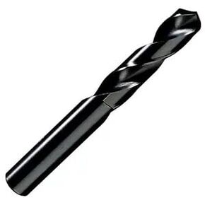 Screw Machine Drills 1/8" Heavy Duty, NAS 907-C, 135 Degree Split Point, HSS Black Oxide Treated