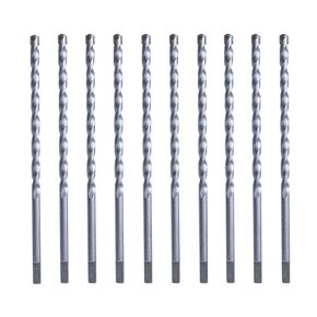 5/32" x4-1/2 10pcs Carbide Tipped Concrete Masonry Screw Drill Bits