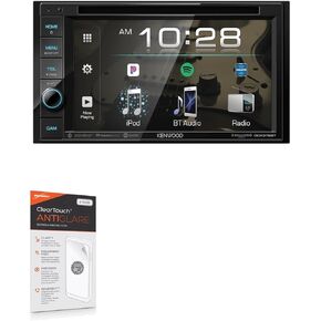 BoxWave Screen Protector Compatible with Kenwood DDX376BT - ClearTouch Anti-Glare (2-Pack), Anti-Fingerprint Matte Film Skin for Kenwood DDX376BT